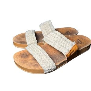 Reef Womens Cushion Bounce Vista Summer Holiday Beach Slide Slider Sandal